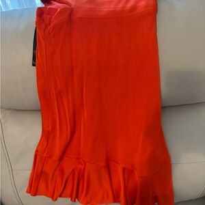 BCBGMaxAzria Vibrant Orange Mini Dress
